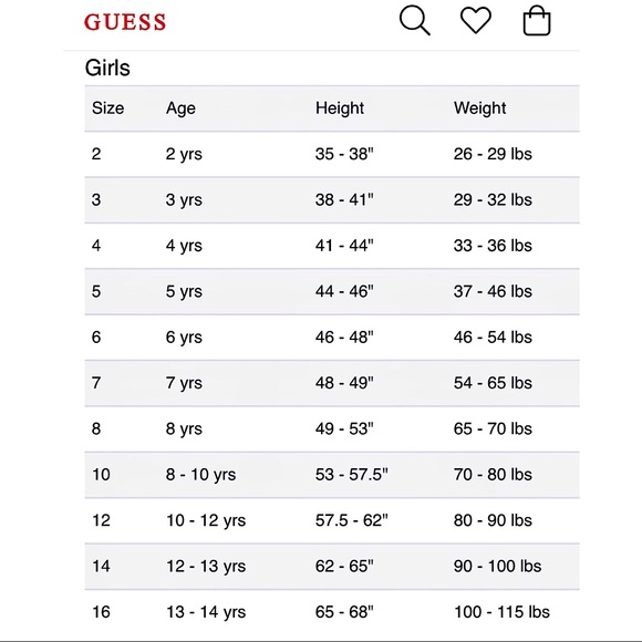 ❓GUESS❓Straight-Leg Dark Denim Jeans ~Size 12 Girls - Picture 9 of 9